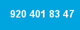 920 401 83 47